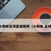 小蜘蛛足球直播视频（小蜘蛛 足球）